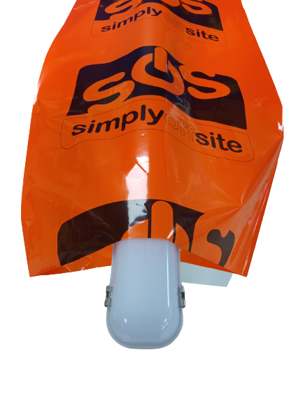 SimplyoffSite Tube and Linear Fitting bag, c/w tag 20KG Max