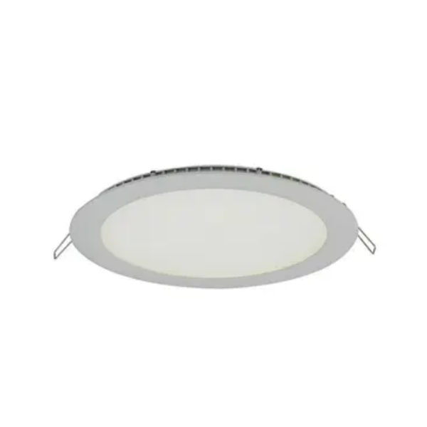 19W LED Round Panel Downlight 4000K 220mm cut out - Emergency
