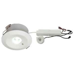 EMELED - 3W LED Downlight, 3hr M/NM White 45mm c/o