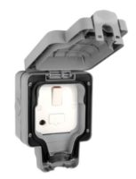 MK masterseal IP66 13A switch fused spur outlet